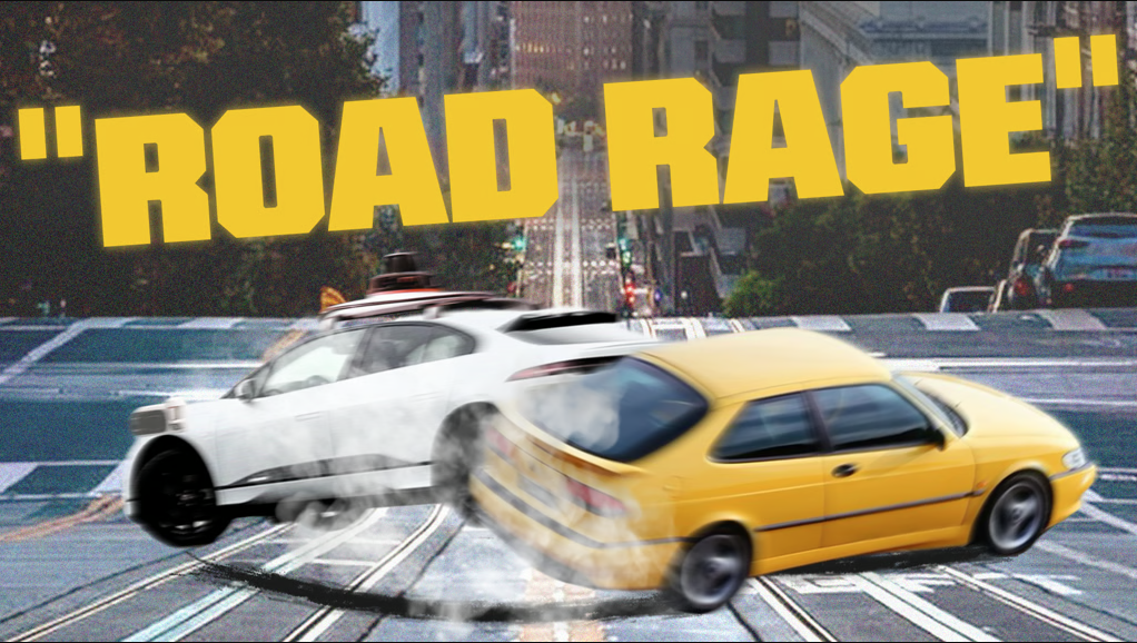Road Rage | A Robotaxi Action Short